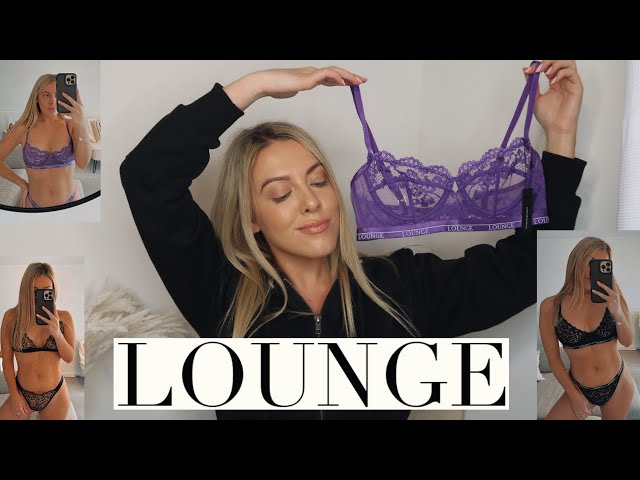 LOUNGE UNDERWEAR TRY ON HAUL! Up to 60% off! 