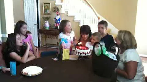 Amy Smalley's happy birthday song!