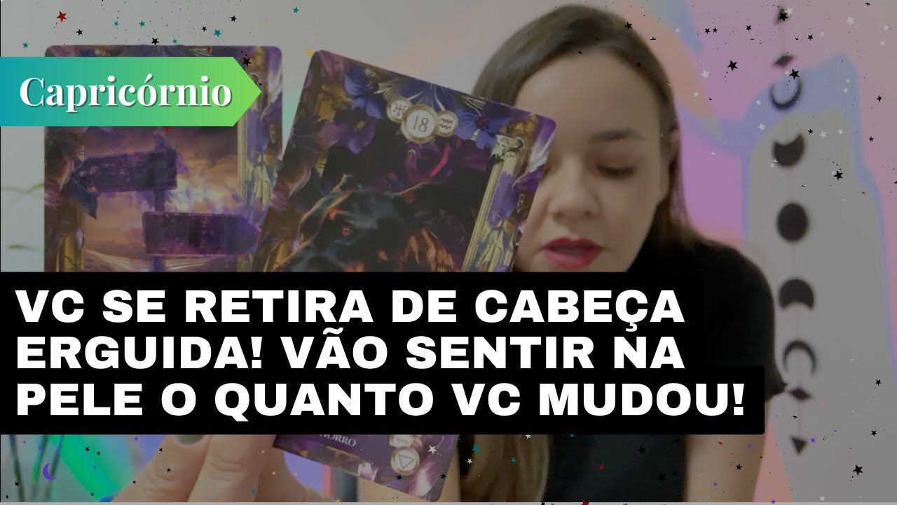 CAPRICÓRNIO✨VC SE RETIRA DE CABEÇA ERGUIDA🔥SUA AUSÊNCIA VAI SER SENTIDA COMO NUNCA!