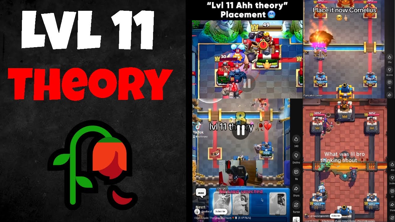 The Level 11 Theory in Clash Royale Explained… (Clash Royale Meme)