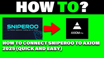 Connect Sniperoo to Axiom 2025 (Quick and Easy)