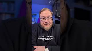 Tonight’s Livestream (29/04//6) - Important Update!