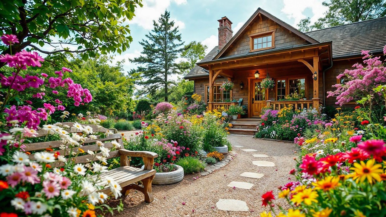 Декабрьское преображение сада: красивые идеи из переработанных материалов