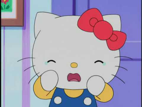 Hello Kitty is crying saying sorry - YouTube