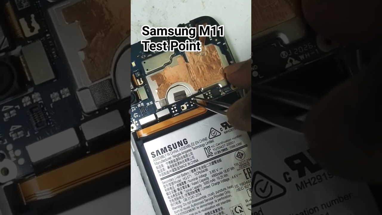 Samsung M11 Test Point Qualcomm.