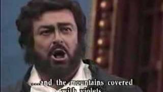 Luciano Pavarotti Colpito...Un di al azurro Andrea Chenier chords