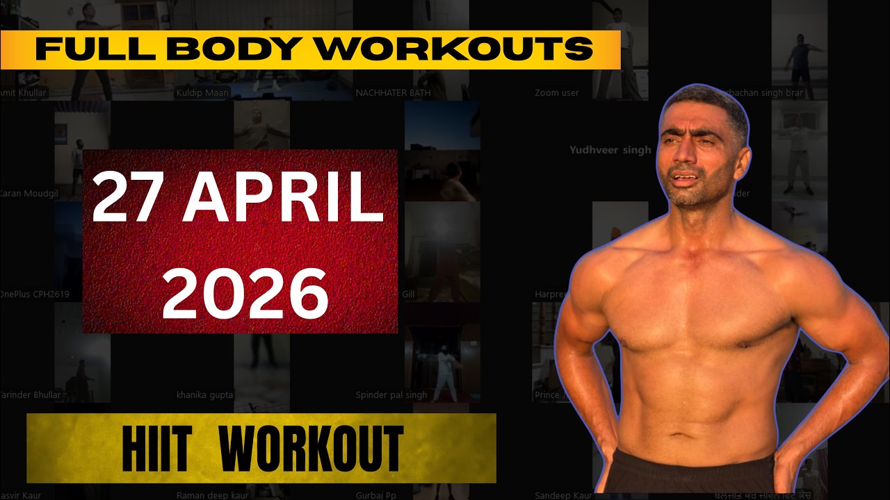 27 April Workout Class - YouTube