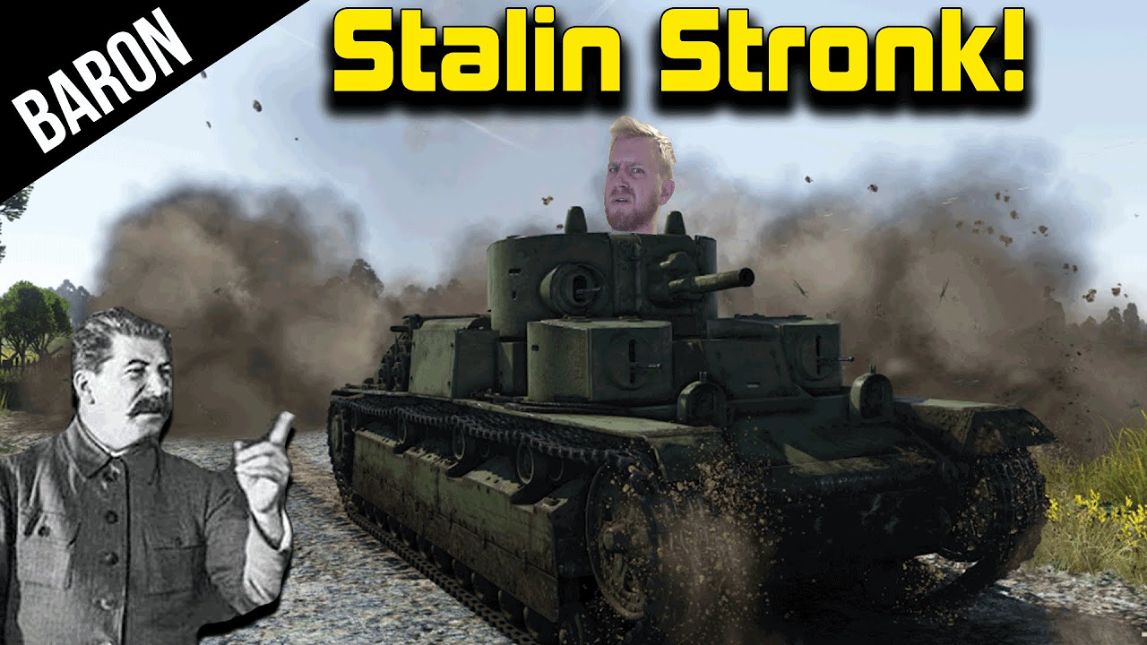 Stalin's Stronk Slaughter Schoolbus! Best Tier 2? (War Thunder)