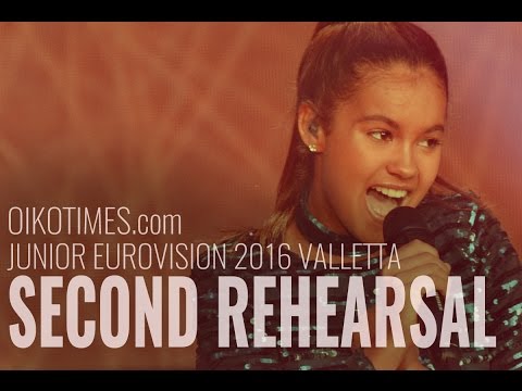 oikotimes.com: Australia Second Rehearsal at Junior Eurovision 2016