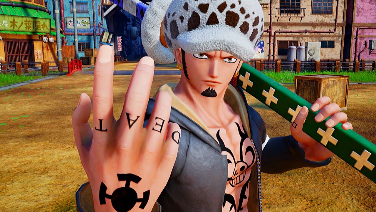 jump force law gameplay, jump force law, trafalgar law, jump ...