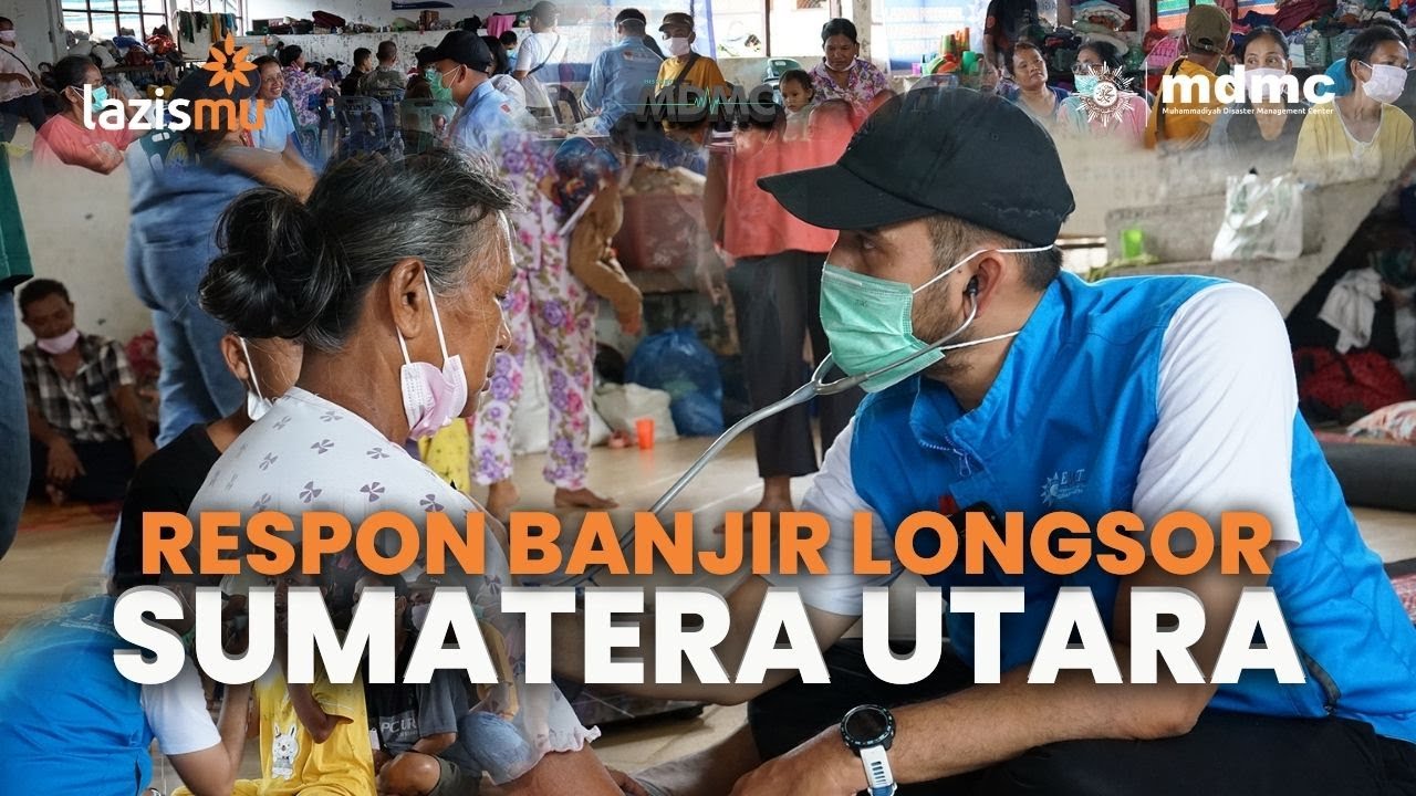 EMT Muhammadiyah Respon Banjir Tapanuli Selatan