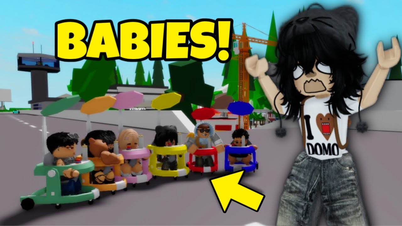 Naging BABIES KAMI! sa BROOKHAVEN! SINUMPA! (BROOKHAVEN RP TAGALOG)