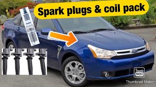2009 Ford Focus spark plugs and coil replacement/ 2.3 engine spark plugs Mazda 3, Fusion. 2.0 engine