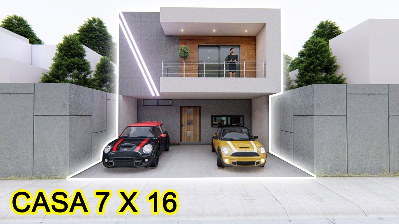 CASA 7 X 16 METROS - 3 HABITACIONES