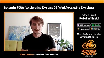 Episode #56: Accelerating DynamoDB Workflows using Dynobase with Rafal Wilinski