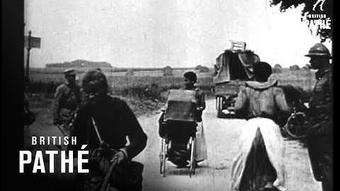 Column Of Refugees (1914-1918)