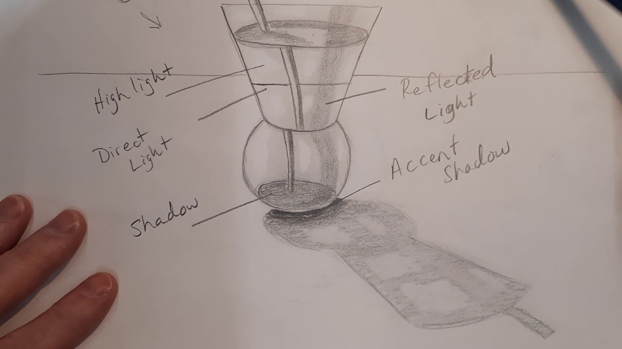 Shading Transparent Object Shading the transparent object - YouTube