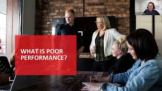 Managing Poor Performance and Conduct - A Focus HR webinar
