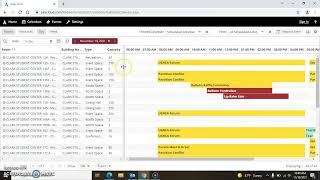 Tutorial Viewing Scheduling Grid