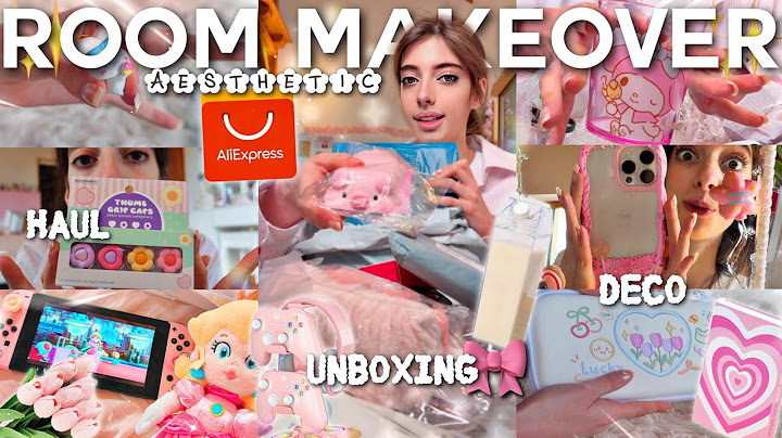 ROOM MAKEOVER 🎀 JE REFAIS TOUT *haul aesthetic, unboxing, decoration* 💸