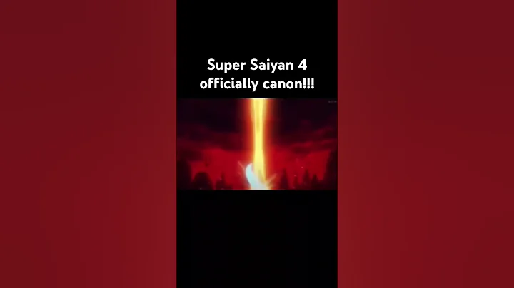 Akira Toriyama final gift making SSJ4 canon! #goku #dragonball #ssj4 #anime #manga #shorts #views