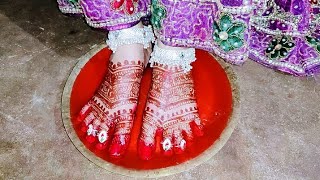 Indian worship video part -6 // Indian feet // Bridal mehandi and Payal