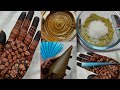 Mehendi cone making from Scratch| ORGANIC cones |Tips and tricks of dark stains | homemade