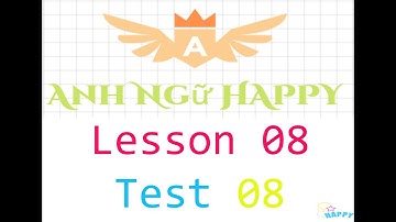 [Lesson 08] Listening TOEIC TEST 08 with HAPPY | Full HD | Transcript and Answer Key