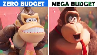 Super Mario Movie ZERO BUDGET! DK Rap But Made with Toys! | Donkey Kong Parody