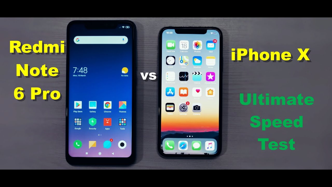 Redmi 6 Pro Vs