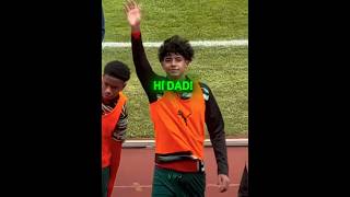 Ronaldo Jr Does Siuu Celebration..❤️‍🩹