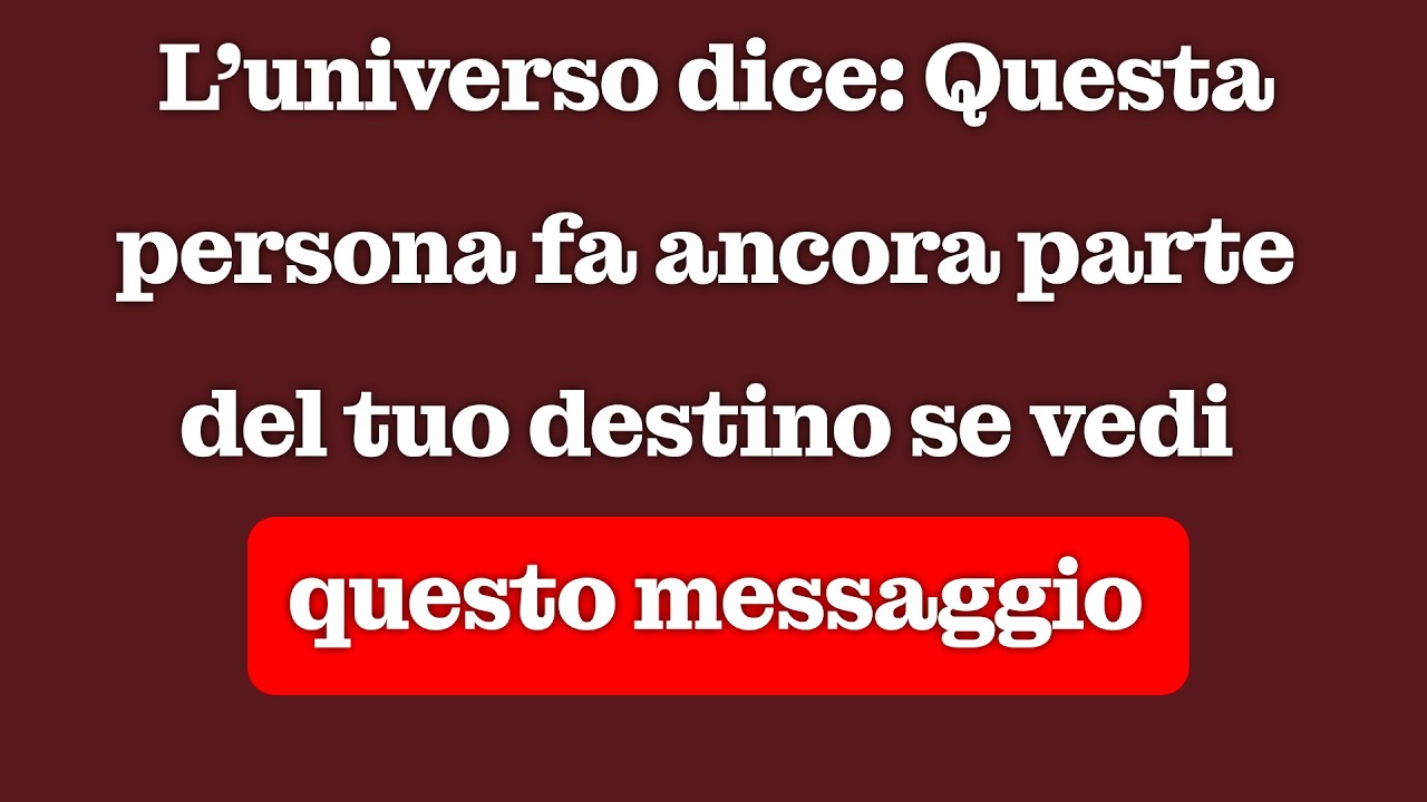 L’universo dice: Questa persona fa ancora parte del tuo destino | Carl Jung