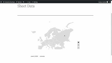 Interactive map with data from Google Spreadsheet - Interactive Geo Maps WordPress Plugin - Updated