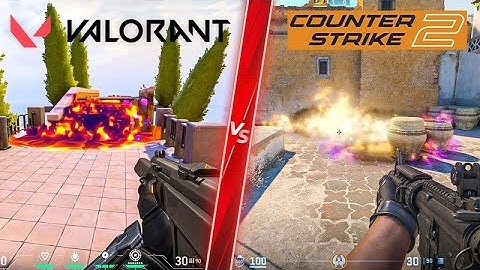A Valorant player plays CS2 for the first time