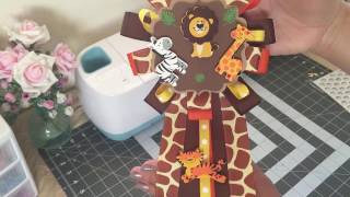 Safari Baby Shower Corsage