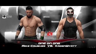 Point redemption match Kaden versus mike crusher