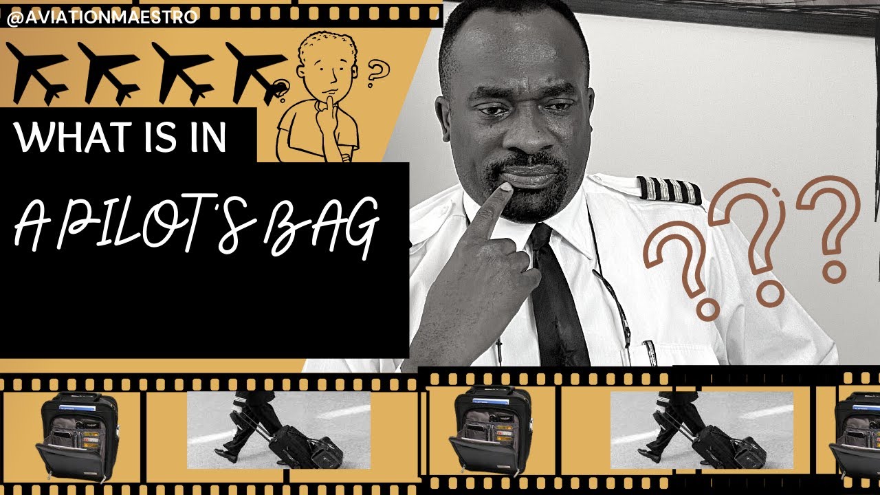 WHAT IS IN A PILOT S BAG YouTube