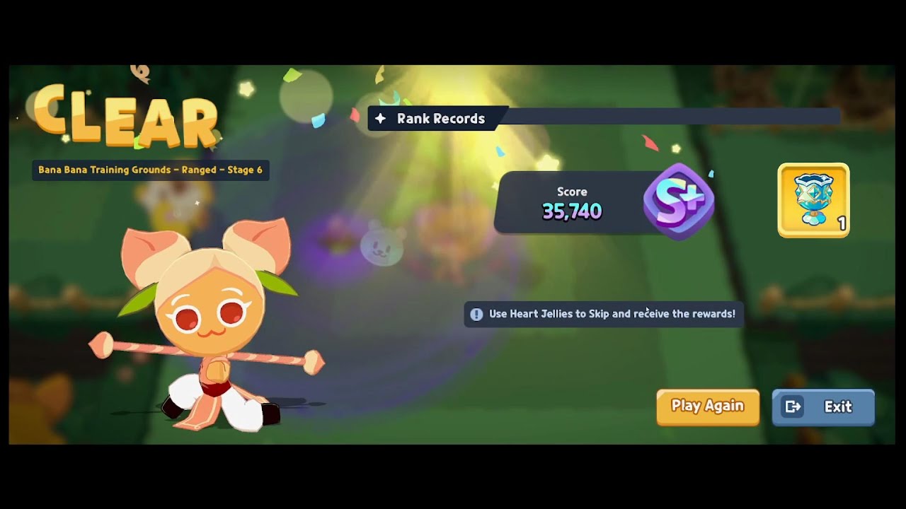 Cookierun TOA : Bana Bana Training Grounds - Range Stage 6