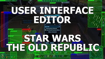 SWTOR - Patch 1.2 Interface Editor Overview - Public Test Server