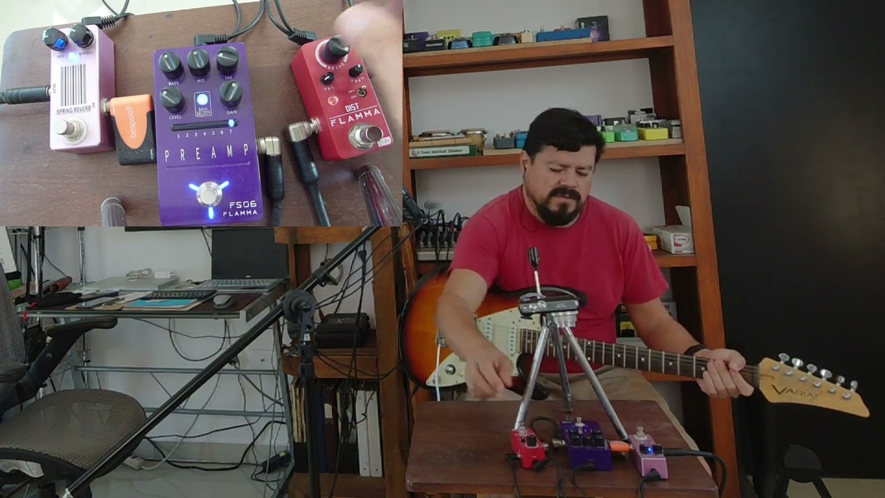 Prueba Reseña del Pedal de Distosion Flamma Dist