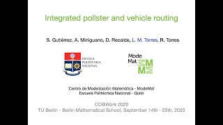 Luis M. Torres - Integrated Pollster and Vehicle Routing