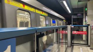 全程末班車!台北捷運321型電聯車往南港展覽館離開BL11西門站