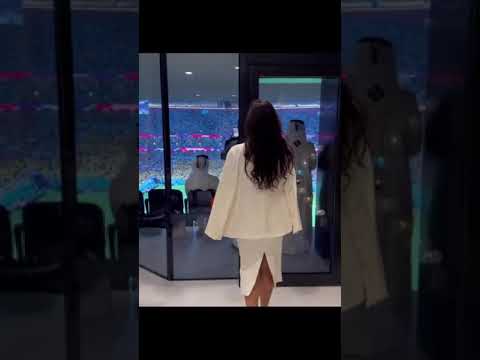 ياسمين صبري في حفل افتتاح كأس العالم في قطر