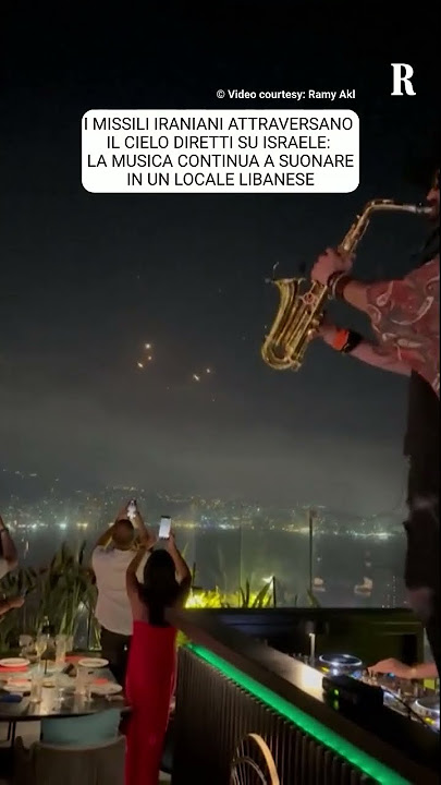 I missili iraniani attraversano il cielo diretti su Israele: la musica continua in Libano