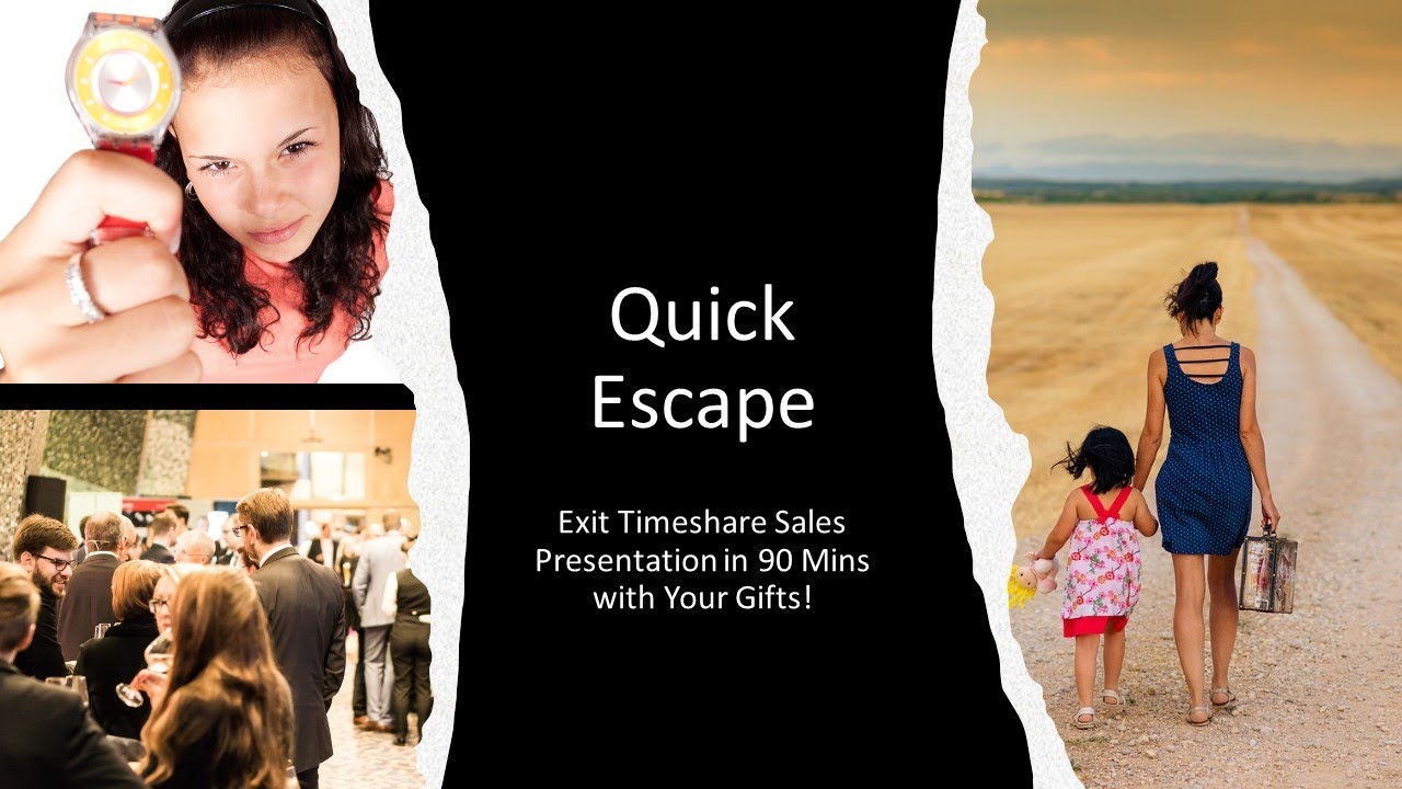 how to decline timeshare presentation