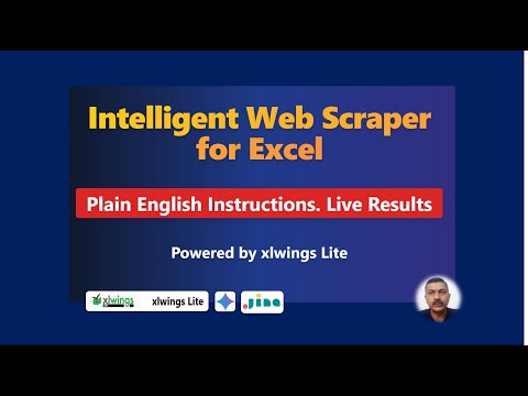Intelligent AI Web Scraper in Excel with Python (xlwings Lite). Open Source.
