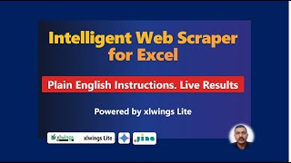 Intelligent AI Web Scraper in Excel with Python (xlwings Lite). Open Source.