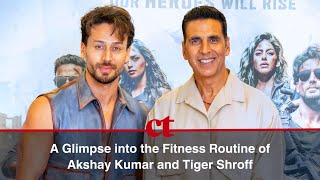 Actors Akshay Kumar, Tiger Shroff share fitness routine on sets of 'Bade Miyan Chote Miyan'