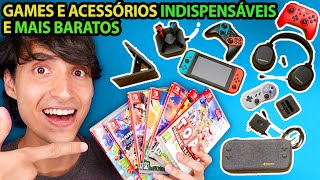 Guia de compra Nintendo Switch: Os Acessórios e Games CERTOS