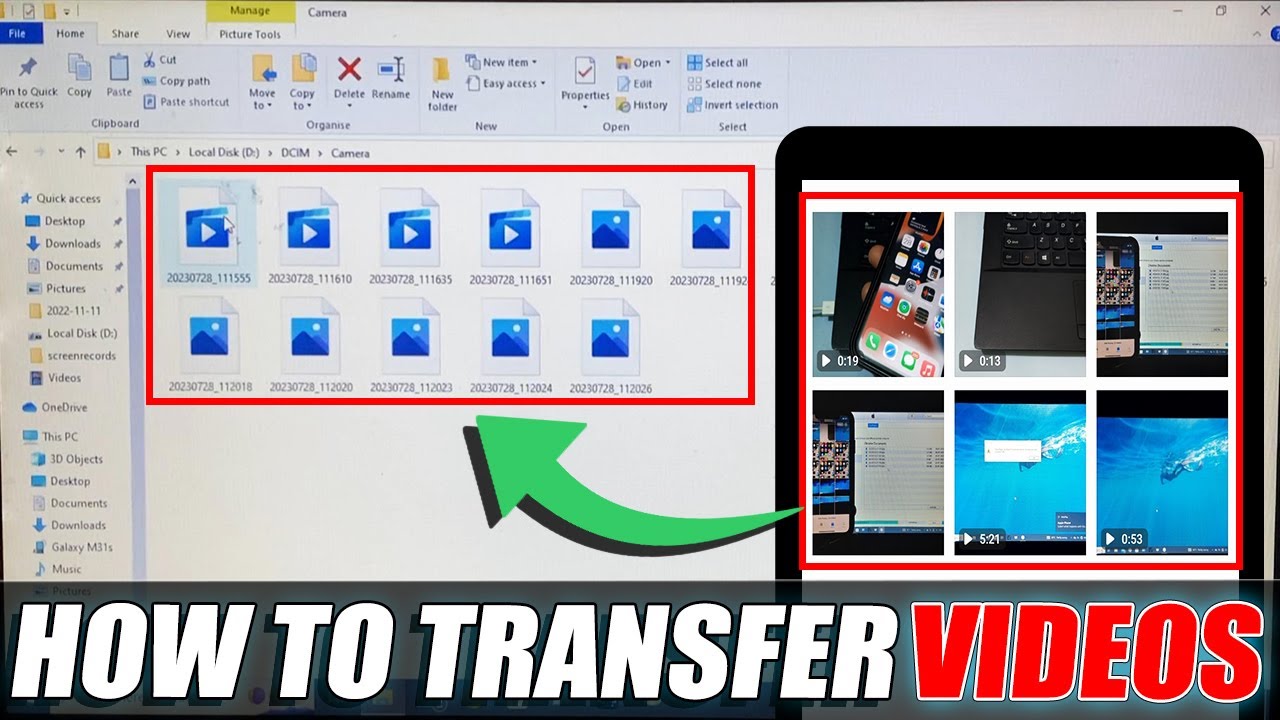 How To Transfer Videos From Android Phone To Laptop YouTube How To Transfer Videos From Android Phone To Laptop YouTube